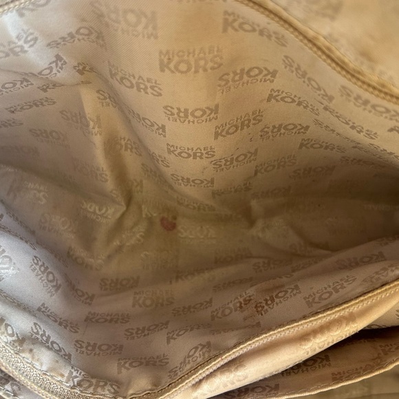 Michael Kors Black Monogram Tote - Picture 12 of 16